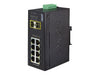 Planet Technology 8-Port Ethernet Switch – Gigabit-Geschwindigkeit, SFP-Anschlüsse