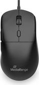 MEDIARANGE Ergonomische Maus – 6 Tasten, USB-C Anschluss