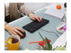 PERIXX Mini-Tastatur – Hinterleuchtet, Scherenschalter, USB-Anschluss