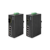 Planet Industrial Ethernet Switch – 5 Ports, PoE für einfache Montage