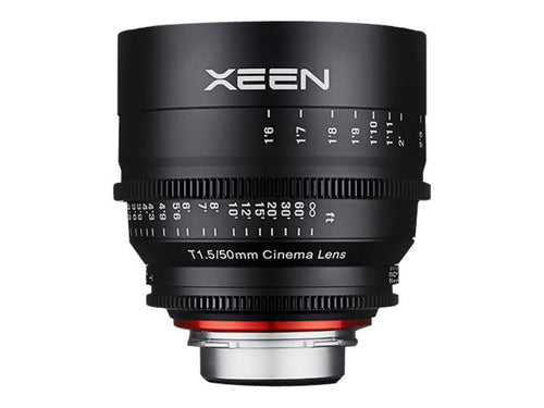 Samyang XEEN 50mm Cine-Objektiv – Lichtstark, Manuelle Fokussierung