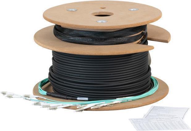 EFB Elektronik Glasfaserkabel – 160 m, 8x LC-Anschlüsse