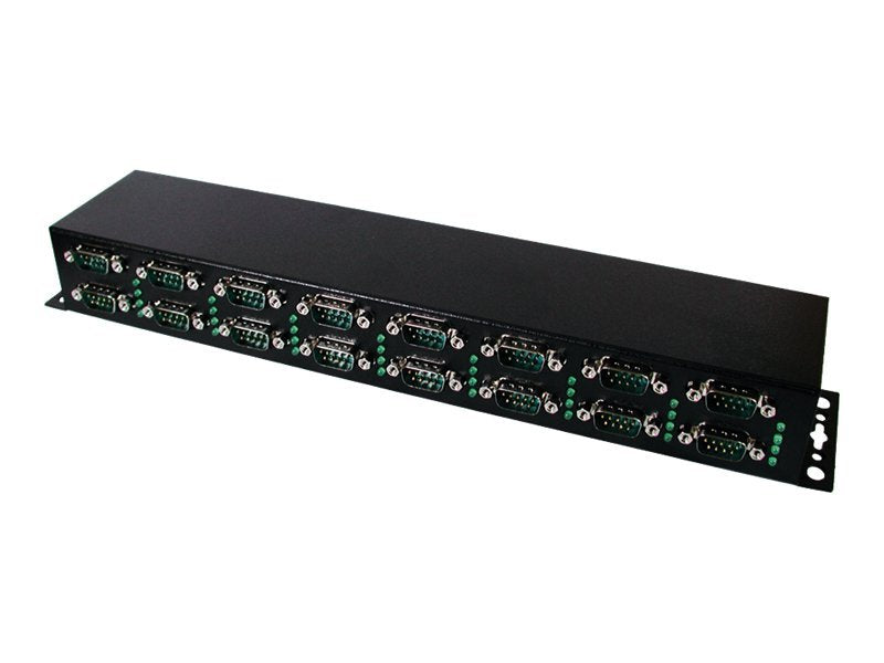 Exsys Serieller USB-Adapter – 16 RS-232 Anschlüsse, robustes Gehäuse