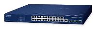 PLANET TECHNOLOGY Netzwerk-Switch – 24 Ports, Layer 3
