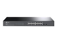 TP-Link 16-Port Gigabit Switch – Cloud-Management, Rack-montierbar