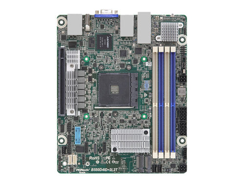 ASROCK Mini-ITX Motherboard – AMD B550, 4 Netzwerkanschlüsse