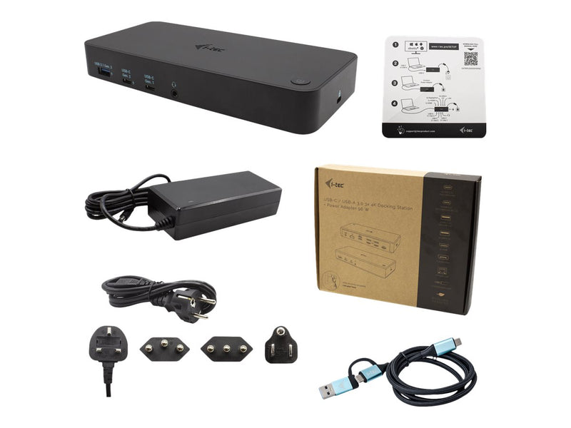 I-TEC Docking Station – USB-C, 4K-Video, Gigabit Ethernet