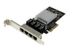 Startech Netzwerkkarte – 4 Ports, Gigabit Ethernet