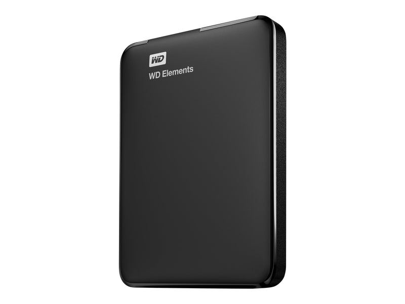 Western Digital Portable Festplatte – 2 TB Speicher, USB-C Anschluss