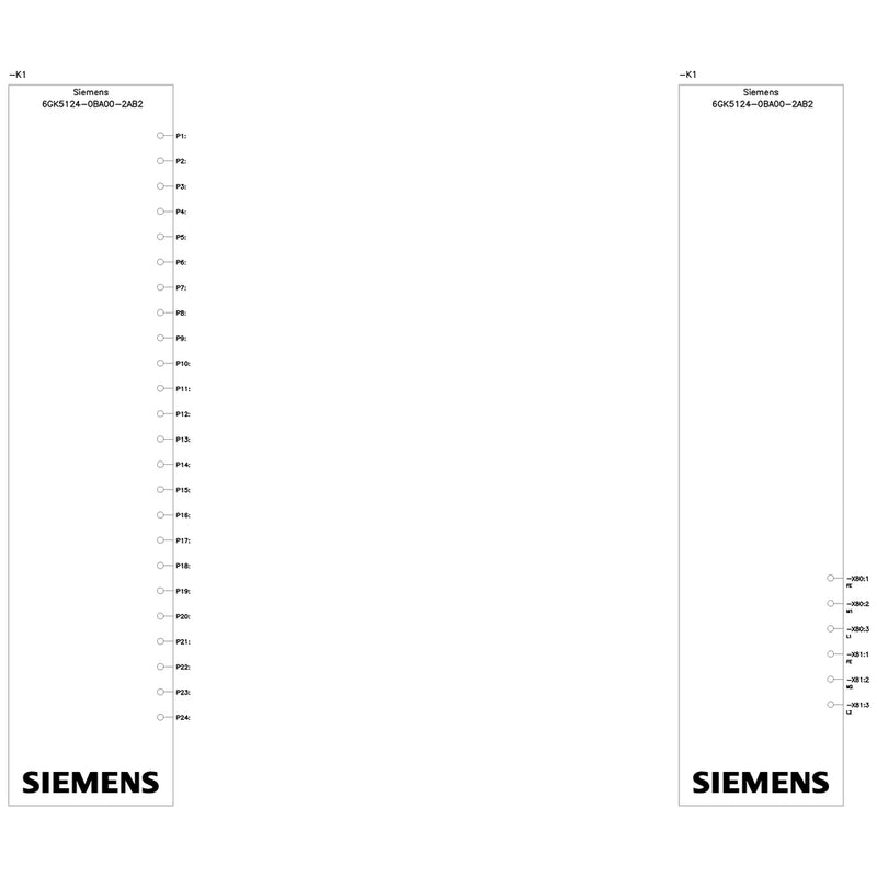 Siemens Netzwerk-Switch – 24 Ports für zuverlässige Verbindung
