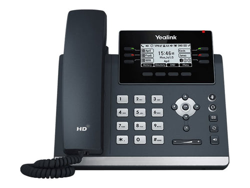 Yealink IP-Telefon – HD-Voice, 6 Leitungen, PoE