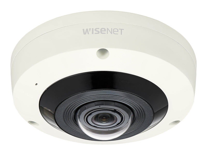 Hanwha Netzwerk-Überwachungskamera – 4 MP Fisheye, Zweiwege-Audio