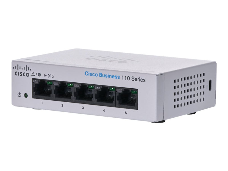 Cisco 5-Port Desktop Switch – Einfaches Netzwerk, Gigabit-Geschwindigkeit