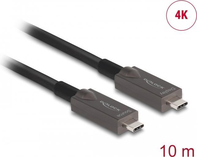 Delock USB-C Kabel 10 m – 4K Unterstützung, 60W Stromversorgung