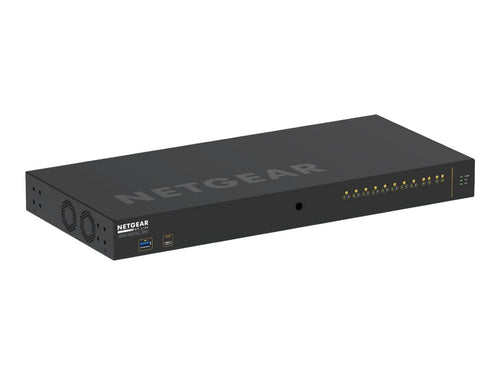 Netgear 12-Port AV Line Switch – PoE+ für Audio- und Videoanwendungen