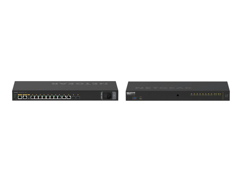 Netgear 12-Port AV Line Switch – PoE+ für Audio- und Videoanwendungen