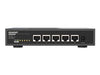 QNAP Netzwerk-Switch – 5 Ports, leise ohne Lüfter