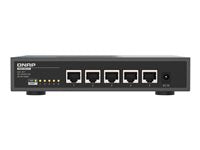 QNAP Netzwerk-Switch – 5 Ports, leise ohne Lüfter