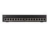 Cisco 16-Port Netzwerk-Switch – Gigabit, für kleine Unternehmen
