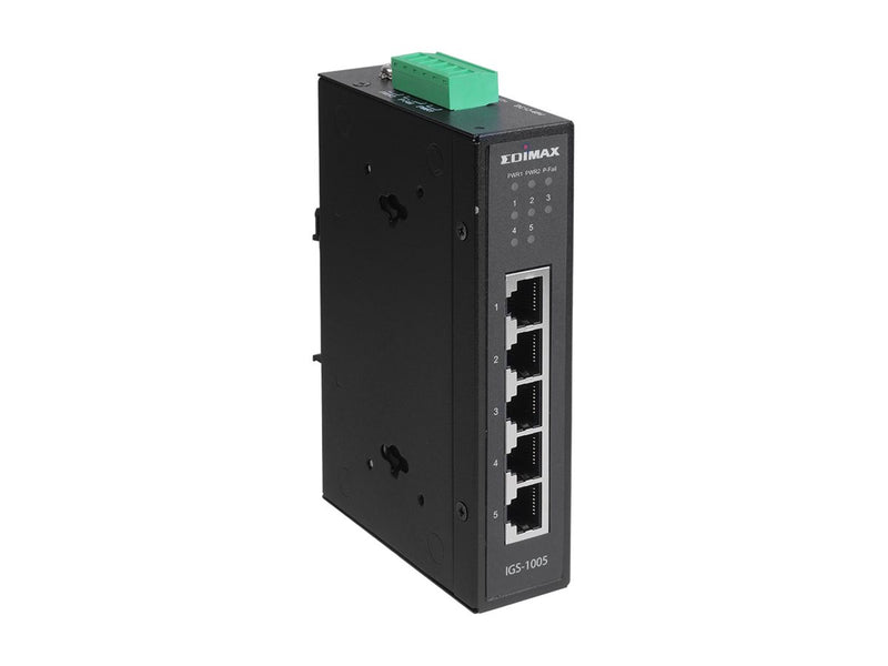 Edimax 5-Port Netzwerk-Switch – Gigabit, robustes Metallgehäuse