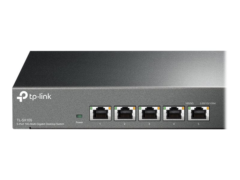 TP-Link 5-Port Desktop-Switch – Multi-Gigabit, leise & kompakt
