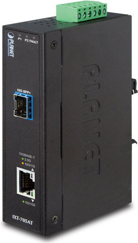Planet Technology Medienkonverter – 10G Kupfer zu SFP+, 20 Gbit/s