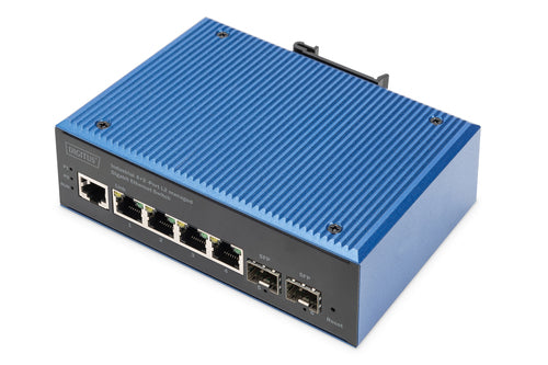 Digitus 4+2 Port Switch – Zuverlässige Netzwerklösung für extreme Bedingungen