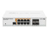 Mikrotik Cloud Router Switch – 8 PoE-Ports, 4 SFP für Glasfaser
