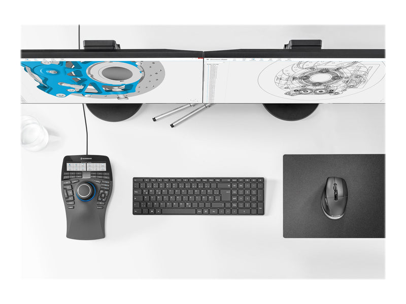 3Dconnexion SpaceMouse Enterprise – Ergonomisch, 31 Tasten