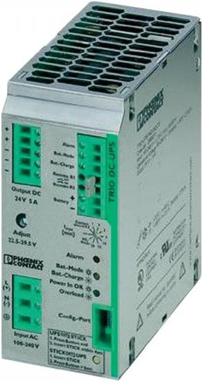 Phoenix Contact USV-Anlage – DIN-Schienenmontage, 24 V Ausgang