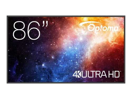 Optoma 86" Digital Signage Display – Großformat für Konferenzen