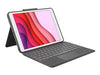 Logitech iPad Tastatur-Case – Schutz & Komfort, integriertes Trackpad