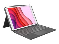 Logitech iPad Tastatur-Case – Schutz & Komfort, integriertes Trackpad