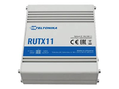 Teltonika RUTX11 Router – Dual-SIM, WLAN & LAN für zuverlässige Verbindungen