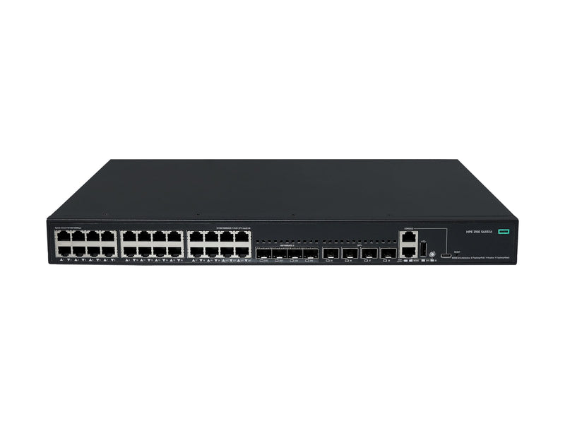 HPE Netzwerk-Switch – 24 Anschlüsse, Power over Ethernet