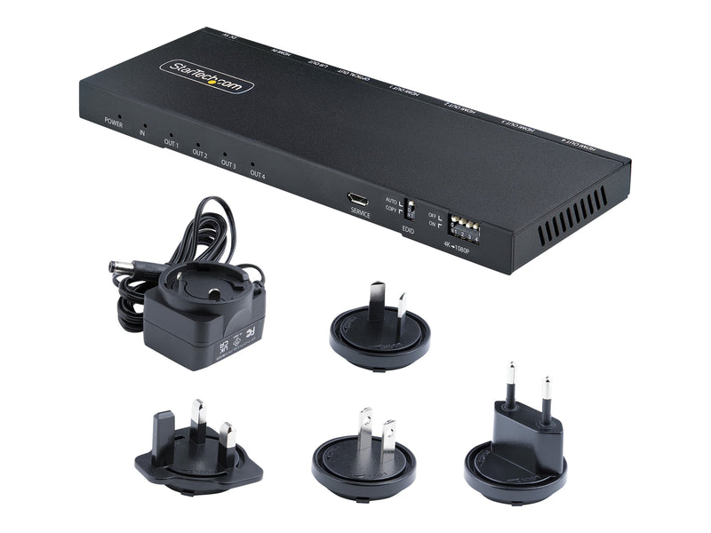 StarTech HDMI-Splitter – 4K Video auf 4 Bildschirme