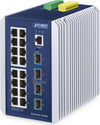 PLANET Technologie Netzwerk-Switch – 16 Ports, Cloud-verwaltet