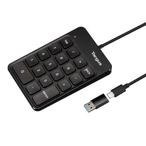 Targus USB-Zahlenblock – Einfaches Tippen, Plug & Play