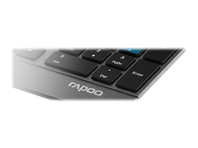 RAPOO Kabelloses Tastatur-Maus-Set – Flexibel mit Bluetooth & USB