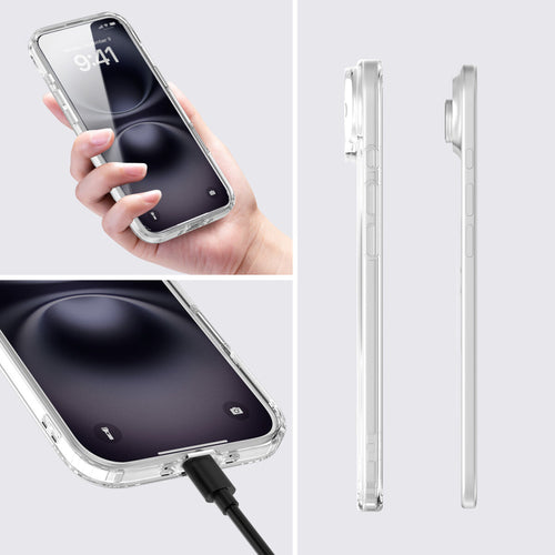 4SMARTS 360° Schutzset – Komplettschutz für iPhone, MagSafe-kompatibel