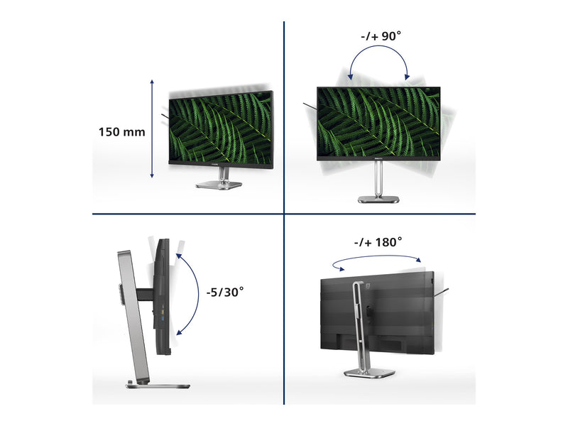 Philips 24" LED-Monitor – Full HD, Lautsprecher integriert
