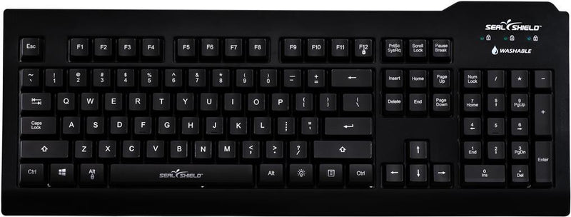SEAL SHIELD USB-Tastatur – Wasserdicht und Antimikrobiell