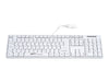 GETT USB-Tastatur – Spritzwassergeschützt, Antimikrobielle Oberfläche