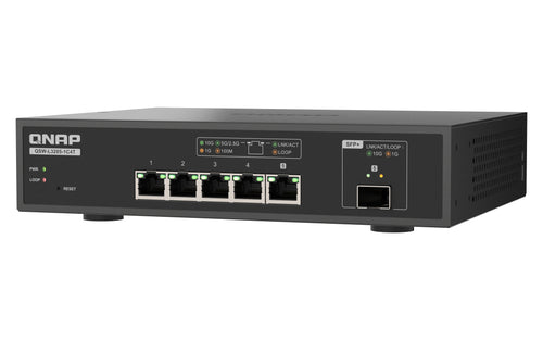 QNAP Netzwerk-Switch – 10G Ethernet, 5 Ports