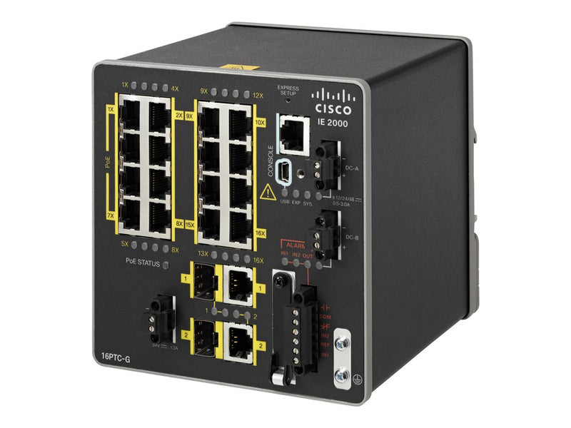 Cisco Netzwerk-Switch – 18 Ports, PoE+ für einfache Stromversorgung
