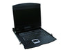 LOGILINK 19" KVM-Konsole – Monitor und Tastatur integriert