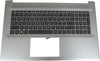 HP Ersatztastatur Notebook – Deutsch, mit oberer Abdeckung