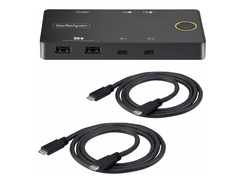 StarTech USB-C KVM-Switch – 2-Port, 4K HDMI, 100W Stromversorgung