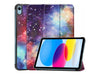 EET Tablet-Hülle für iPad 10. Gen – Galaxy Style, Auto-Wake Funktion