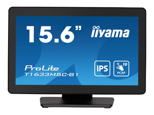 Iiyama 15,6" Touch-Monitor – Full HD, USB-Hub
